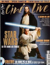 CINE LIVE magazine side cover Issue 24 May 1999