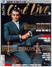 CINE LIVE magazine side cover Issue 38 September 2000