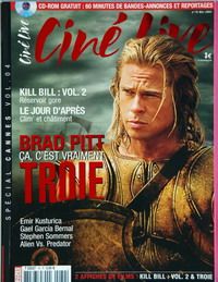 CINE LIVE magazine side cover Issue 79 May 2004
