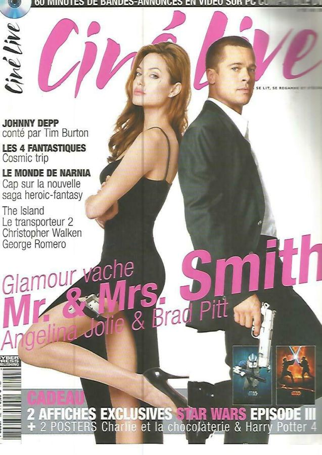CINE LIVE magazine side cover Issue 92 July/August 2005