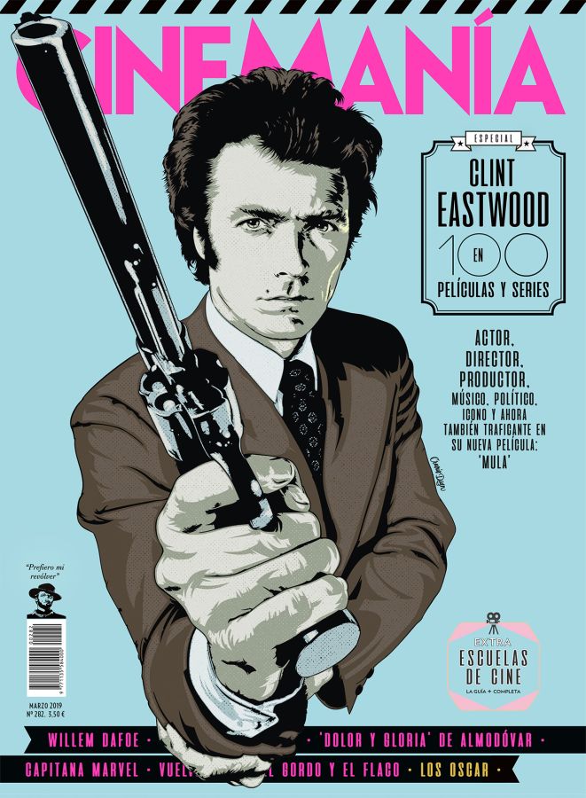 CINEMANIA magazine side cover Issue 282  March 2019
