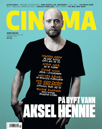 CINEMA (No) magazine side cover Issue 5  2012