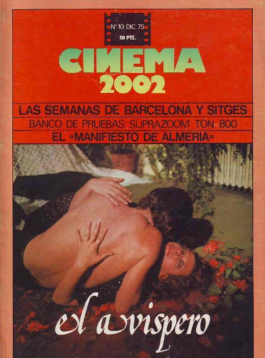 CINEMA 2002 magazine side cover Issue 10 December 1975