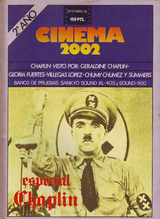 CINEMA 2002 magazine side cover Issue 13 March 1976