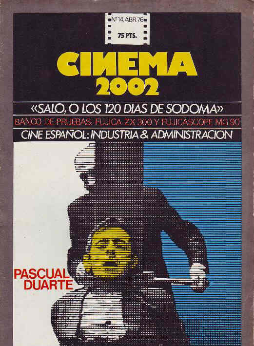 CINEMA 2002 magazine side cover Issue 14 April 1976