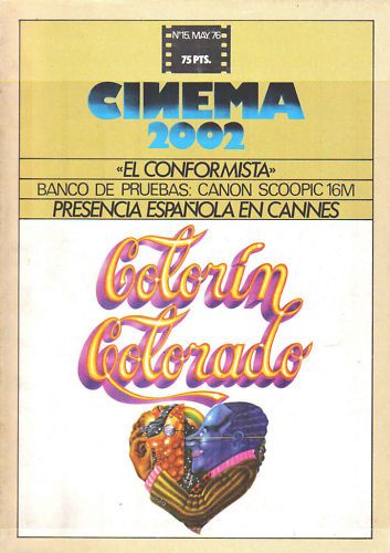CINEMA 2002 magazine side cover Issue 15 May 1976
