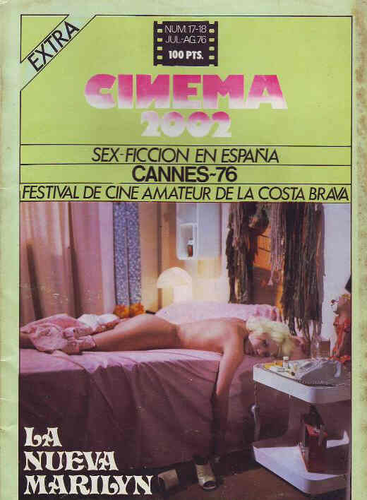 CINEMA 2002 magazine side cover Issue 17/18 July/August 1976