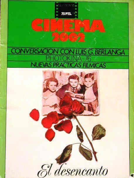 CINEMA 2002 magazine side cover Issue 21 November 1976