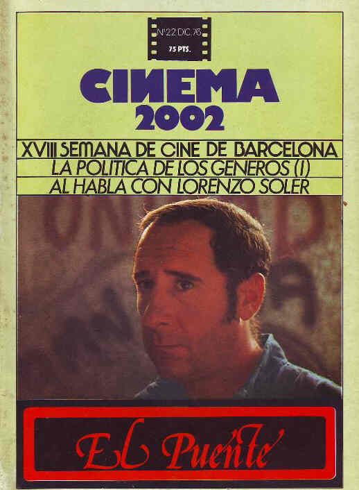 CINEMA 2002 magazine side cover Issue 22 December 1976