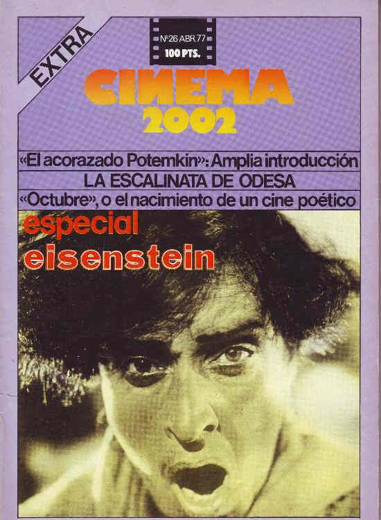 CINEMA 2002 magazine side cover Issue 26 April 1977