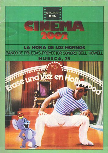 CINEMA 2002 magazine side cover Issue 3 May 1975