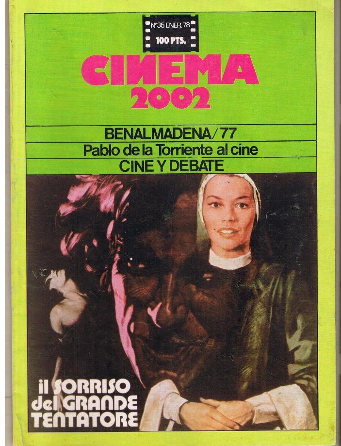 CINEMA 2002 magazine side cover Issue 35 January 1978