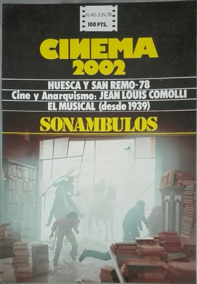 CINEMA 2002 magazine side cover Issue 40 June 1978
