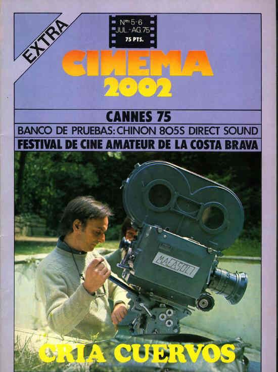 CINEMA 2002 magazine side cover Issue 5/6 July/August 1975