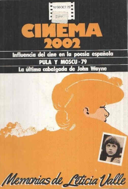 CINEMA 2002 magazine side cover Issue 56 October 1979