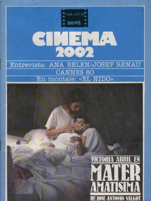 CINEMA 2002 magazine side cover Issue 64 June 1980