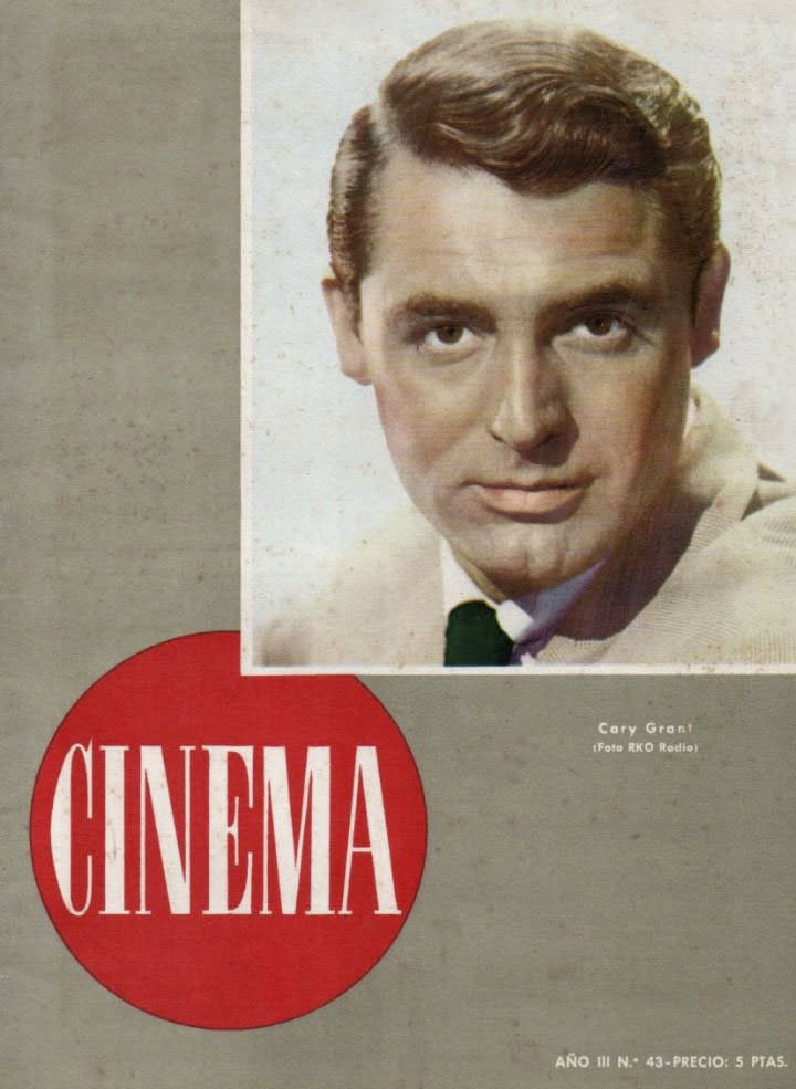 CINEMA (40s Sp) magazine side cover Issue 43 15 February 1948