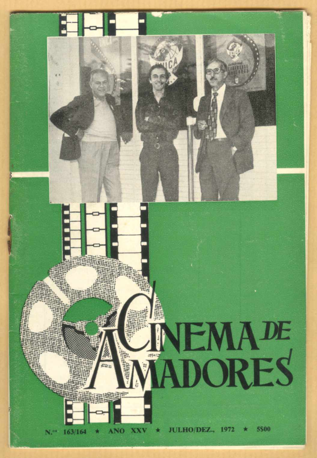 CINEMA DE AMADORES magazine side cover Issue 163/164 July-December 1972