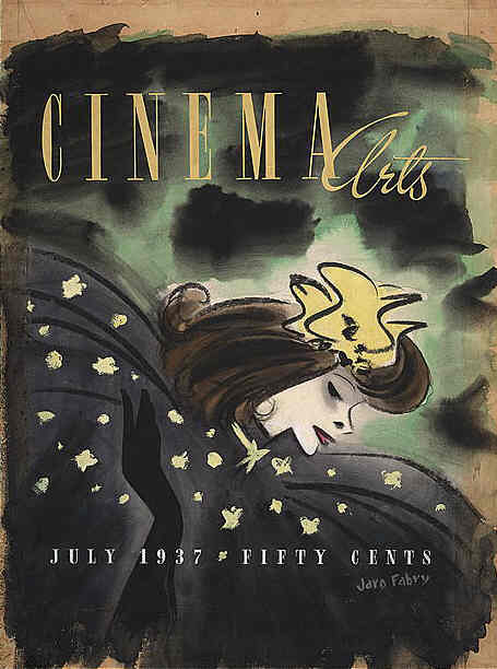 CINEMA ARTS magazine side cover Issue 2 July 1937