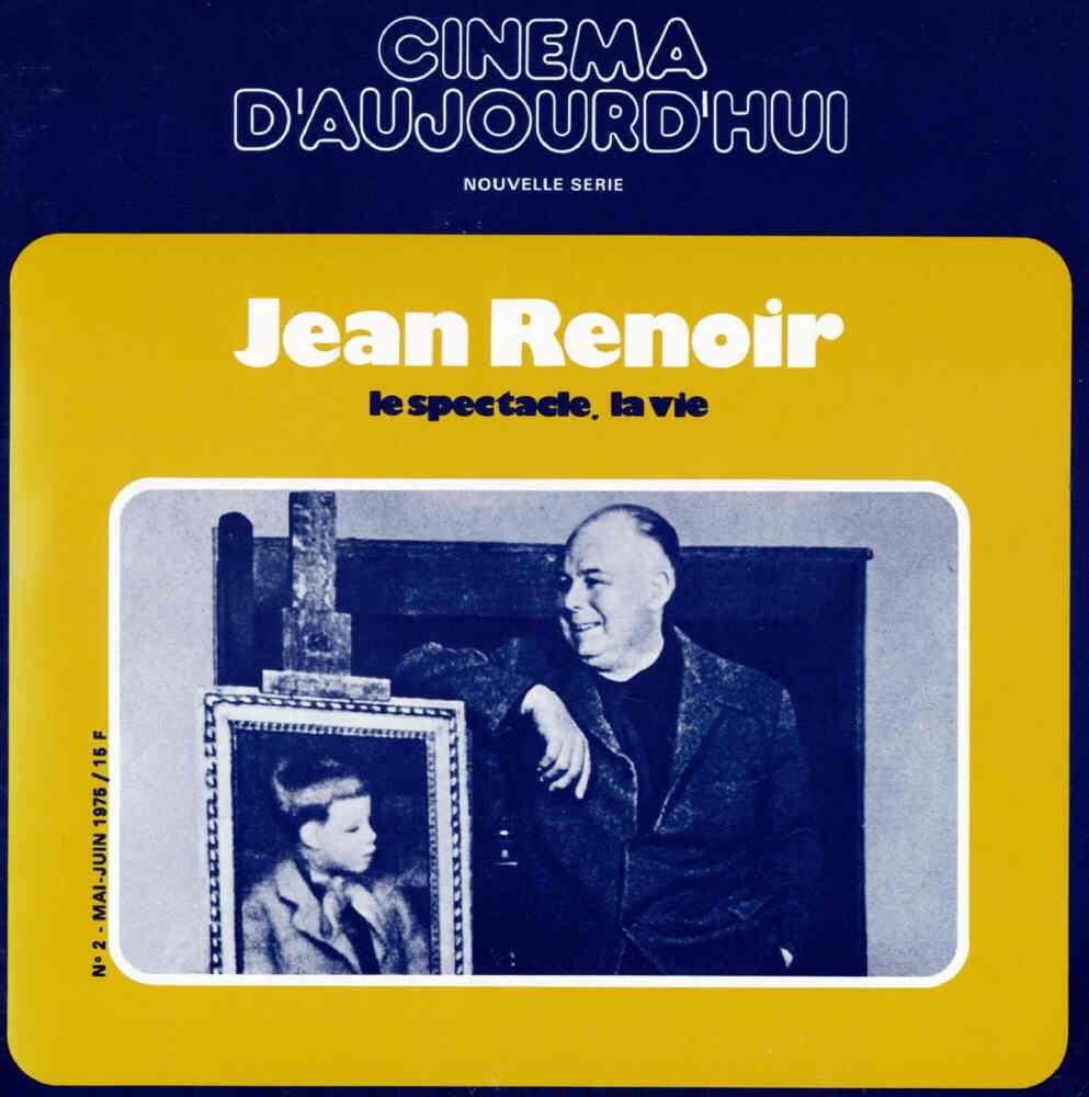CINEMA DAUJOURDHUI magazine side cover Issue 2 May/June 1975