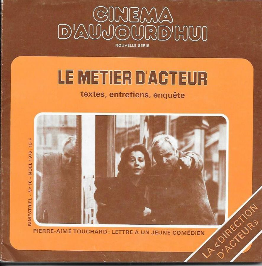 CINEMA DAUJOURDHUI magazine side cover Issue 10 December 1976