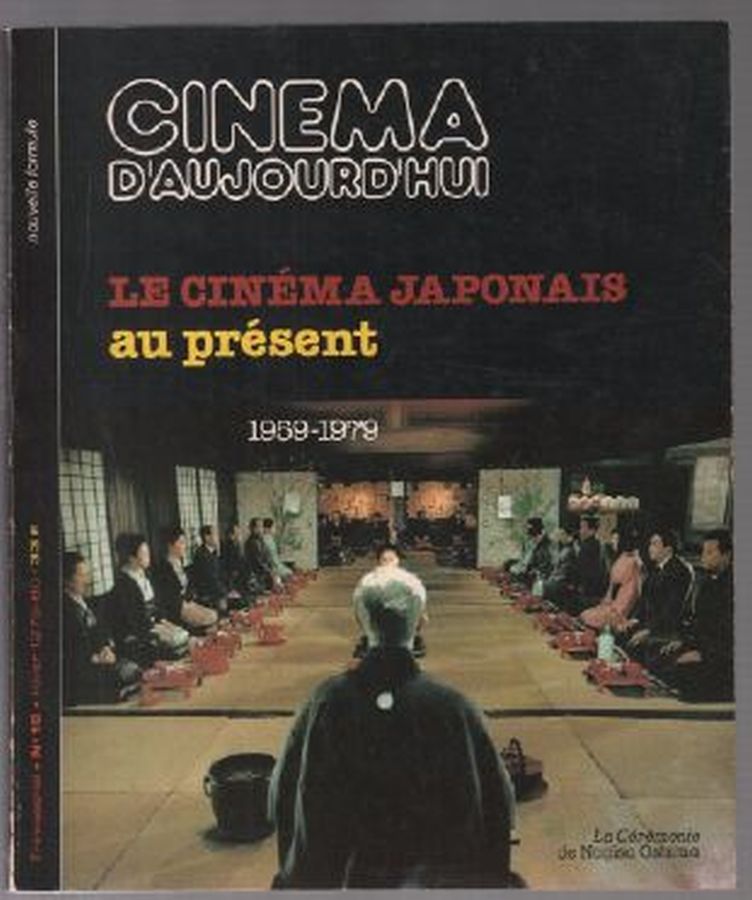 CINEMA DAUJOURDHUI magazine side cover Issue 15 December 1979