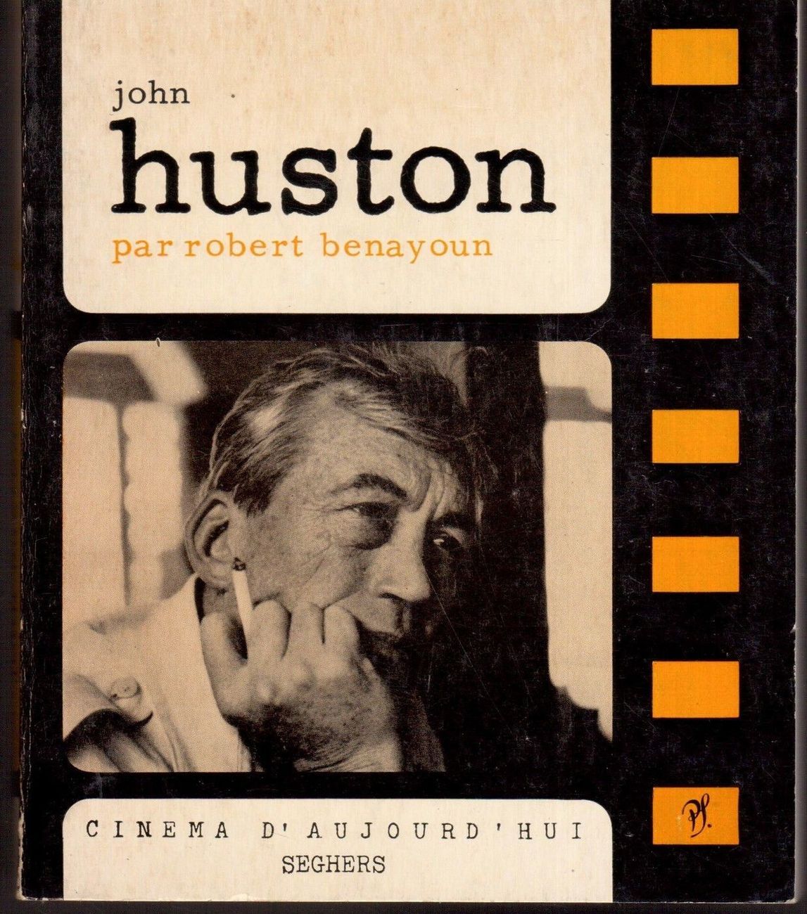 CINEMA DAUJOURDHUI (Seghers) magazine side cover Issue 44  1966
