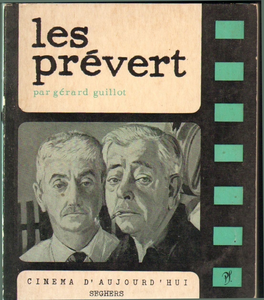 CINEMA DAUJOURDHUI (Seghers) magazine side cover Issue 47  1966
