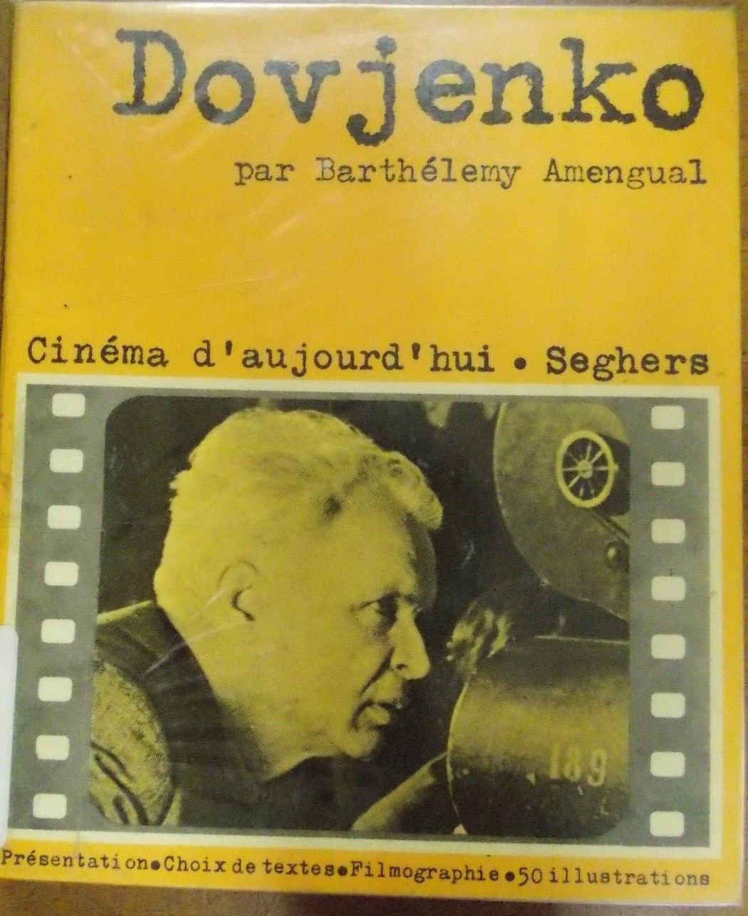 CINEMA DAUJOURDHUI (Seghers) magazine side cover Issue 60  1969