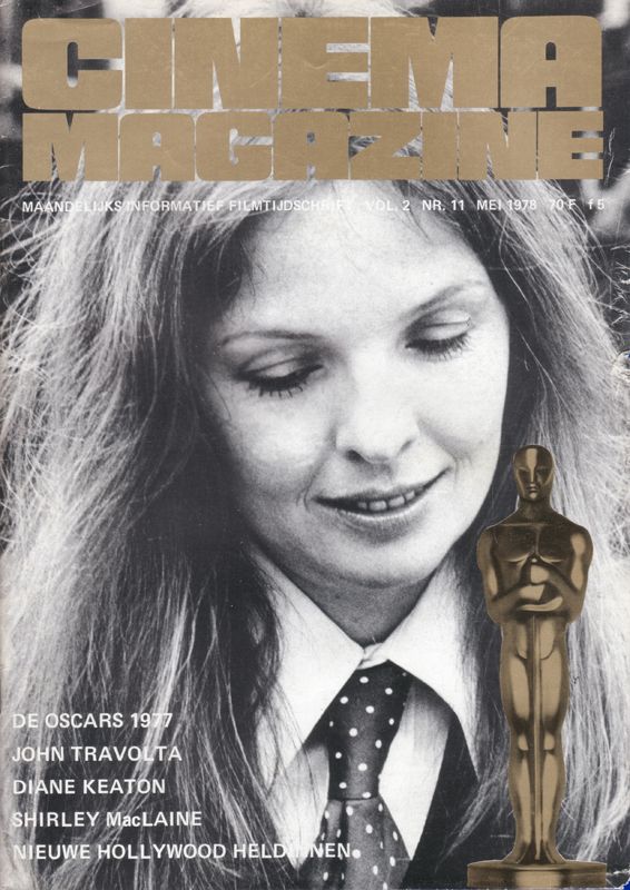 CINEMA (Be) magazine side cover Issue 11 May 1978