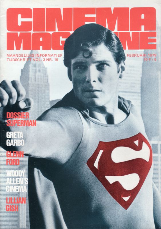 CINEMA (Be) magazine side cover Issue 19 February 1979