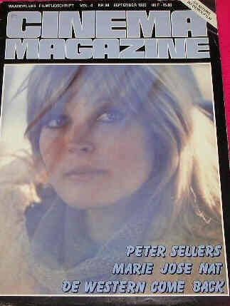 CINEMA (Be) magazine side cover Issue 38 September 1980