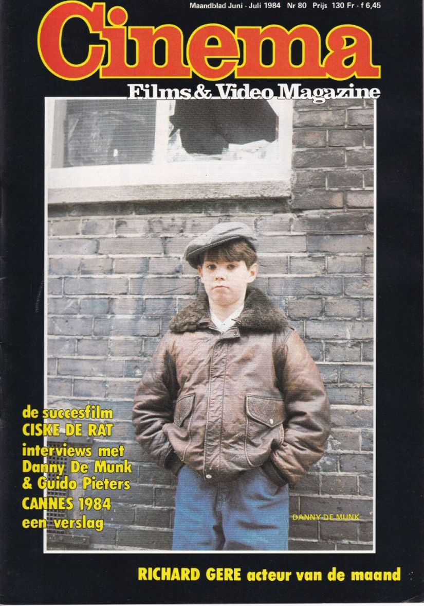 CINEMA (Be) magazine side cover Issue 80 June 1984