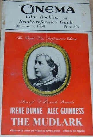 CINEMA FILM BOOKING AND READY-REFERENCE GUIDE magazine side cover 4th Quarter 1950