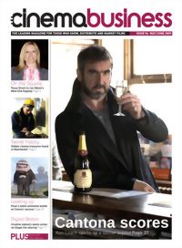 CINEMA BUSINESS magazine side cover  
