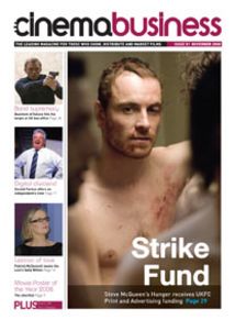CINEMA BUSINESS magazine side cover Issue 51  
