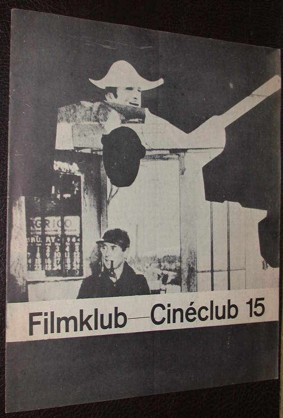 CINEMA (Ch) magazine side cover Issue 15 August-October 1958