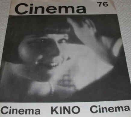 CINEMA (Ch) magazine side cover Issue 76  1974