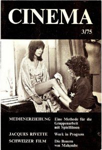 CINEMA (Ch) magazine side cover Issue 3  1975