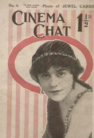 CINEMA CHAT magazine side cover Issue 4 16 June 1919