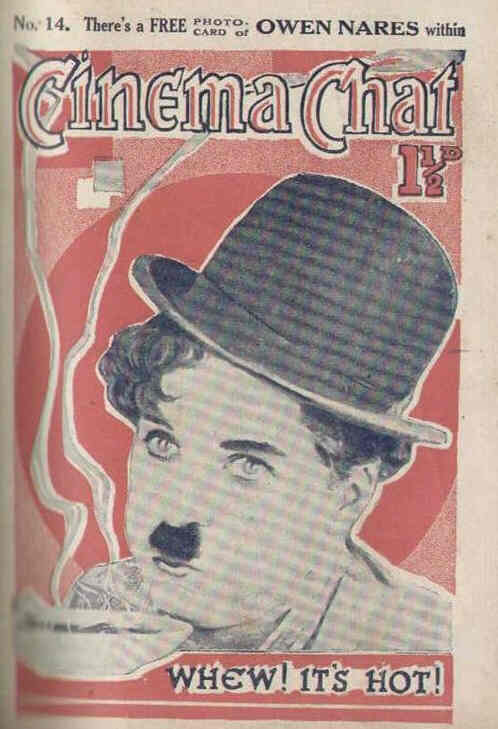 CINEMA CHAT magazine side cover Issue 14 25 August 1919