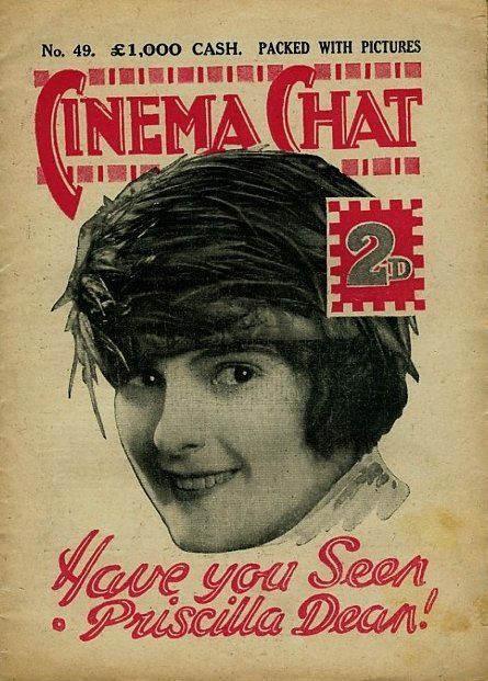 CINEMA CHAT magazine cover Issue 49 26 April 1920