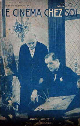 CINEMA CHEZ SOI | LE (20s-40s) magazine side cover Issue 107 December 1937