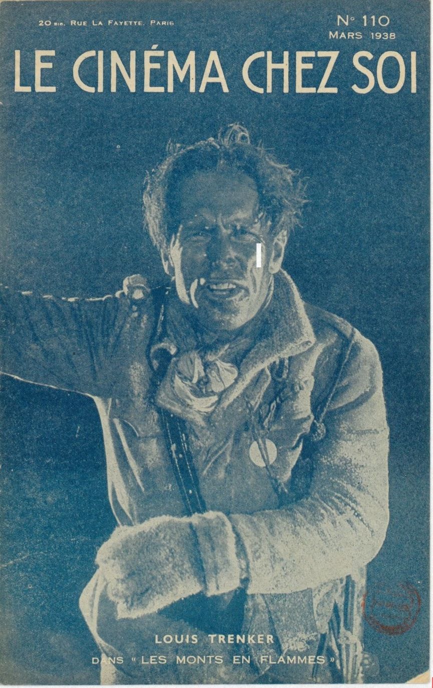 CINEMA CHEZ SOI | LE (20s-40s) magazine side cover Issue 110 March 1938