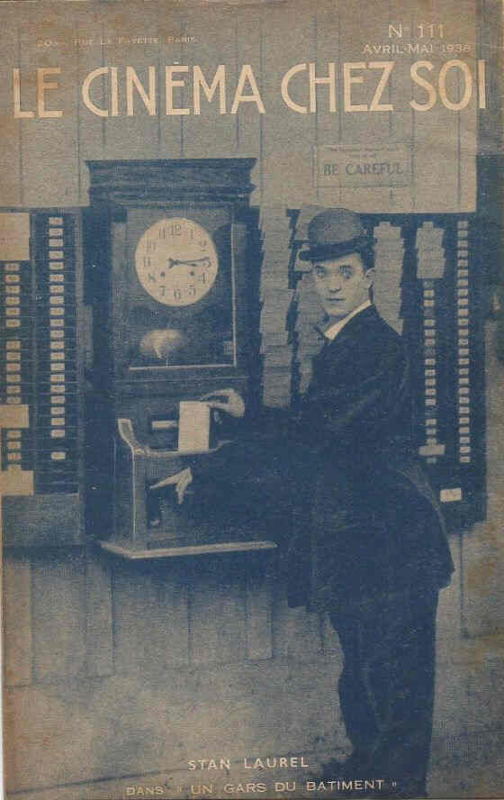 CINEMA CHEZ SOI | LE (20s-40s) magazine side cover Issue 111 April/May 1938