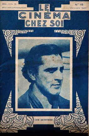 CINEMA CHEZ SOI | LE (20s-40s) magazine side cover Issue 15 October 1927