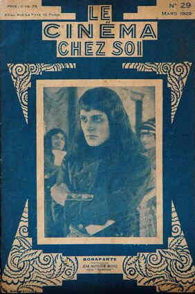 CINEMA CHEZ SOI | LE (20s-40s) magazine side cover Issue 29 March 1929