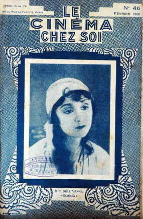 CINEMA CHEZ SOI | LE (20s-40s) magazine side cover Issue 46 February 1931