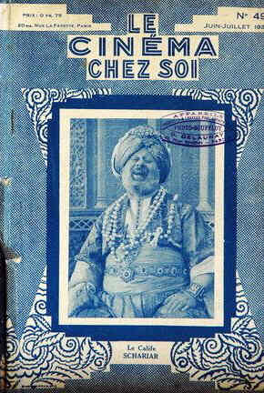 CINEMA CHEZ SOI | LE (20s-40s) magazine side cover Issue 49 June/July 1931