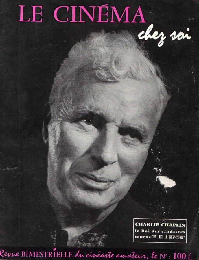CINEMA CHEZ SOI | LE magazine side cover Issue 13  1957